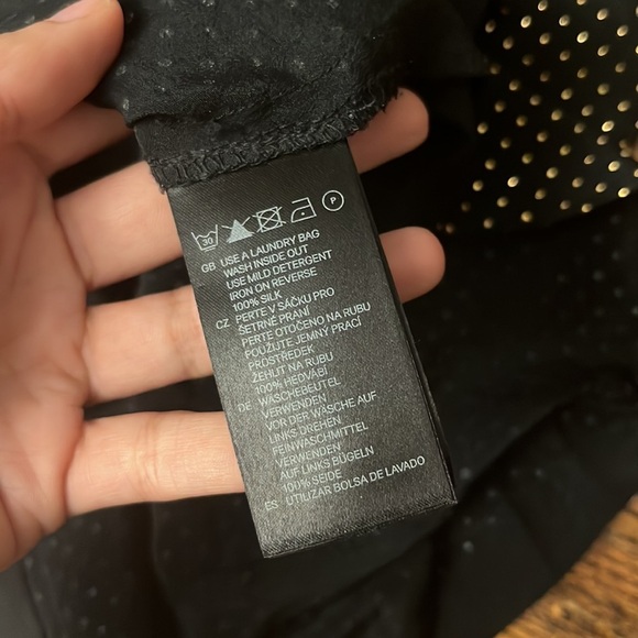 Versace X H&M SILK Studded Sleeveless Top - Picture 7 of 7